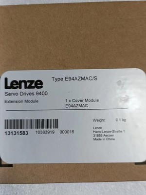 E94AZMAC/S New Lenze I/O module E94AZMAC/S Interface converter