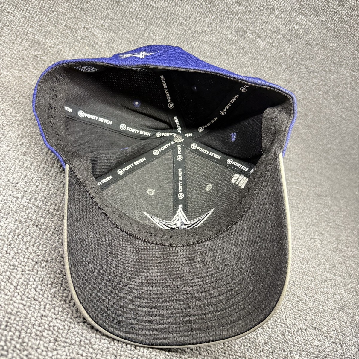 Dallas Cowboys '47 Brand Franchise Stretch Fit Hat Gray Blue Star Logo Size M