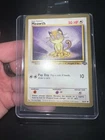 1999 Pokemon TCG Meowth Gold Border Jungle Promo Vintage Card 56/64 NM