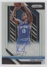 2018-19 Panini Prizm Rookie Signatures Silver Khyri Thomas #RS-KYT Auto 7zf