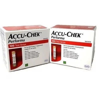 GlucoCheck Performa Blood Glucose 100 Test Strips