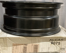 New Alcar 8075 Wheel Rim 7j17 Black 17 5 Bolt