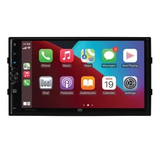 Dual Electronics XDCPA73W 7 Inch Car Stereo Head Unit Double DIN Wired and