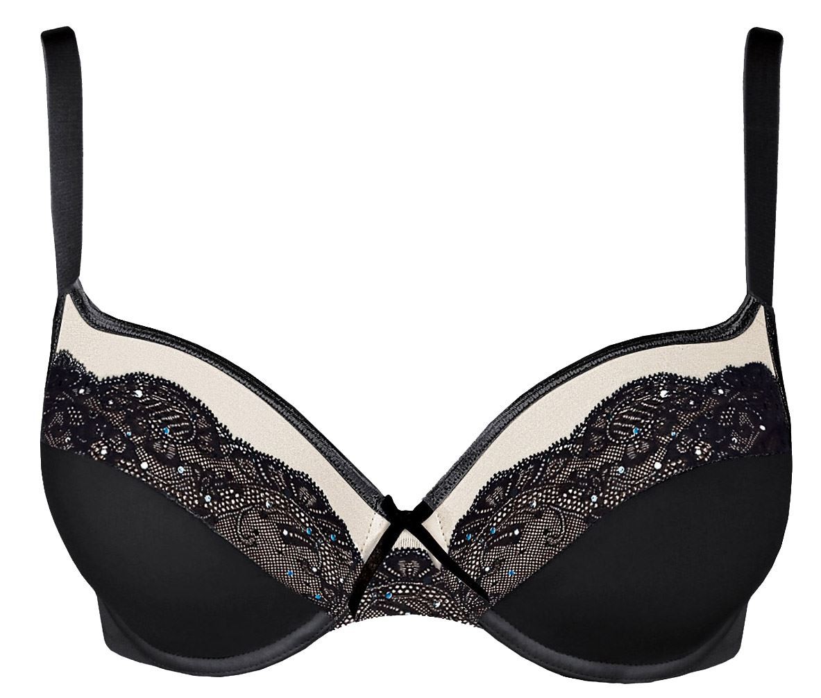 Triumph Beauty-Full Charm WPM Underwired Padded Multiway Bra Black (0004) 30E