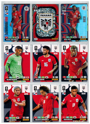 Panini Fifa World CUP 2026 alle 12 Cards Team Set Panama