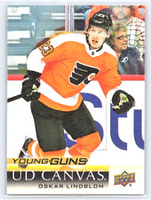 2018-19 Upper Deck Young Guns Canvas Hockey #C228 Oskar Lindblom Rookie RC