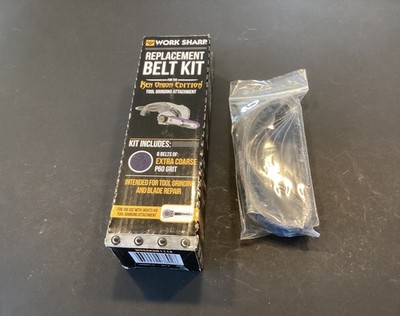 Work Sharp WSSAK081114 P60 Grit Replacement Belt Kit Ken Onion Blade Grinder