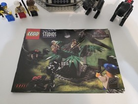 LEGO Studios 1370 Jurassic Park Raptor Rumble 100% Complete With Instructions 