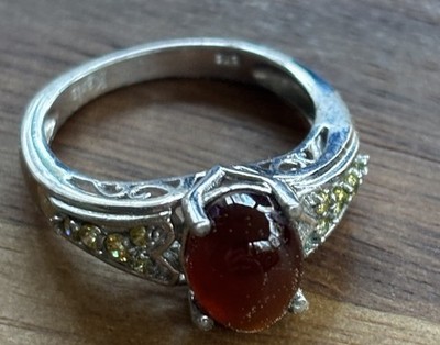 Karis STS Ruby & Citrine Ring Size 9