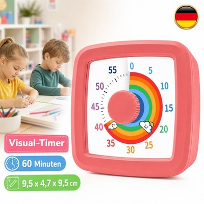 Visueller Minuten Countdown-Uhr automatischer tragbar Homeschool Konzentration