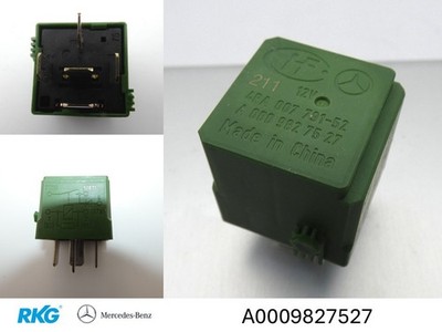 Relais. AMG GT W190, W204, W231 *A0009827527* Original MB