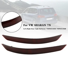 L+R Rear Light Reflector 7N0945105B 7N0945106B For VW SHARAN 7N&