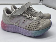 New Balance Shoes Kids Size 11 Multicolor Fresh Foam Hook Loop Sneakers PA4RIGR4