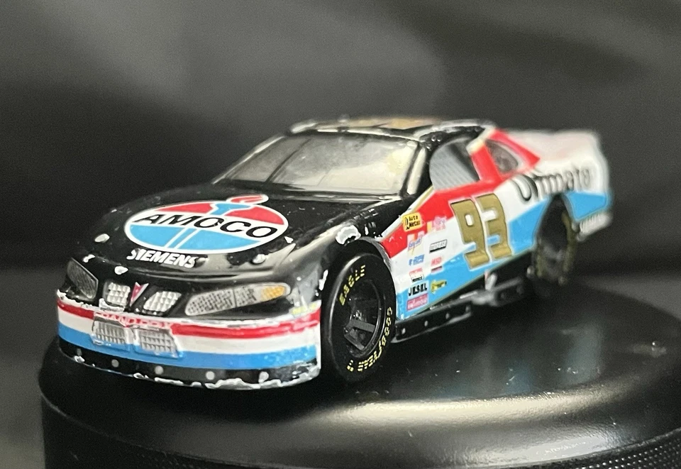 Dave Blaney #93 Amoco 1999 Pontiac Grand Prix 1:64 Diecast Toy Model Race Car Foto 3 de 4