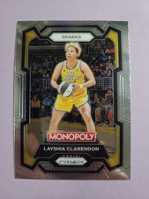 Layshia Clarendon 2024 Panini Prizm Monopoly WNBA Basketball Card # 57 K2960