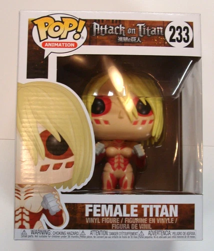 Funko Pop Attack on Titan Female Titan 233 Read Description