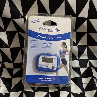 Fit & Fresh Fit & Healthy Calorie  Pedometer. Sealed. NEW