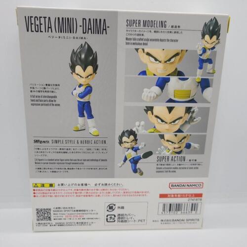 Mini figura de acción S.H.Figuarts Dragon Ball DAIMA Vegeta BANDAI SPIRITS JP F/S - Imagen 2 de 7