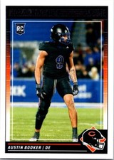 2024 Score #399 Austin Booker Football Card 9NN