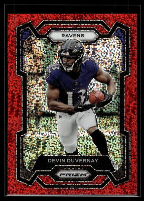 Devin Duvernay 2023 Panini Prizm Red Sparkle Prizm Card #23 | eBay
