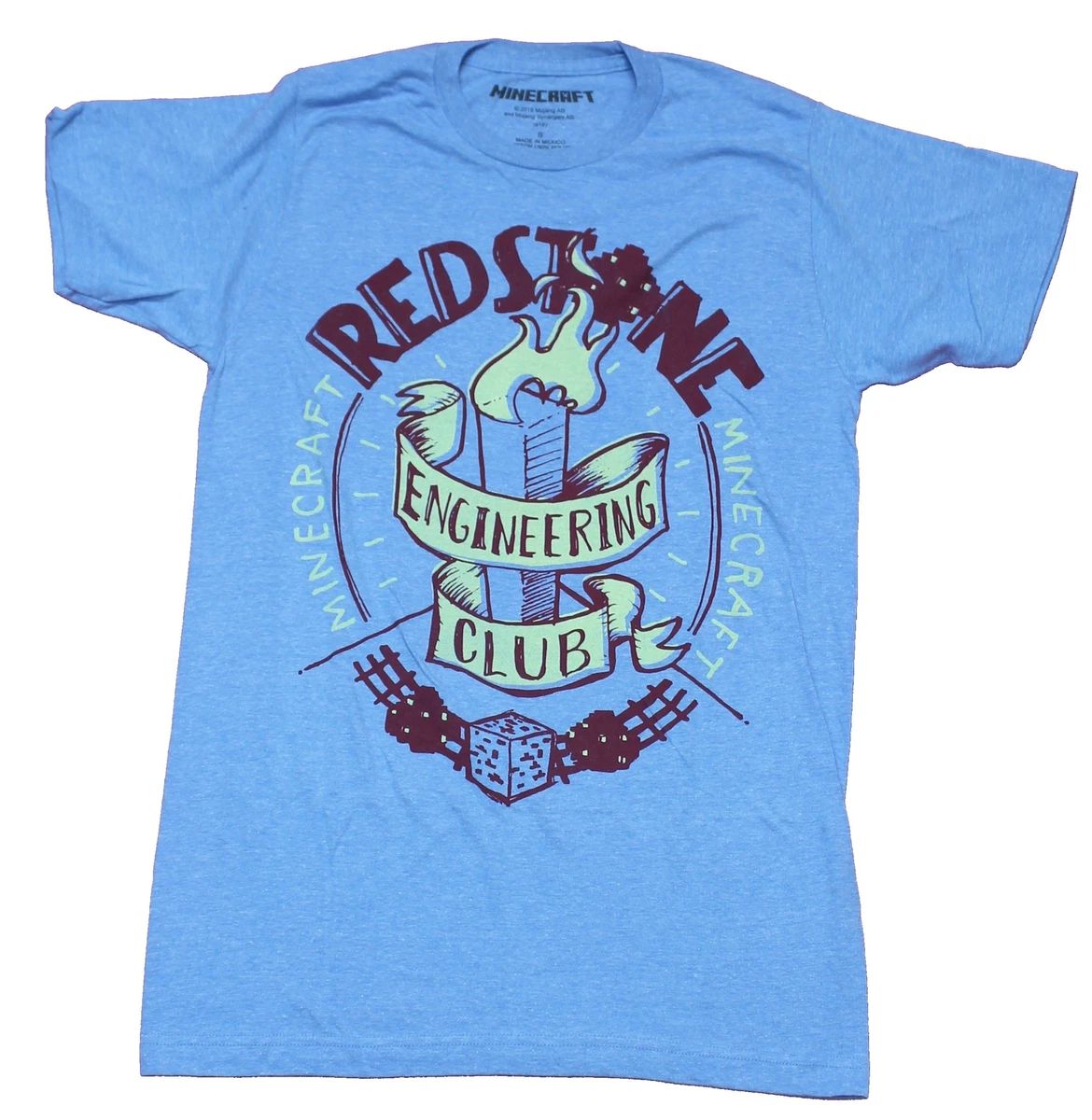 Minecraft t 2025 shirt mens