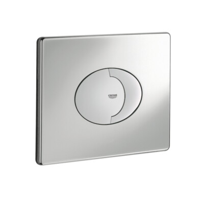 Grohe Abdeckplatte Skate Air waagerecht 2-Mengen/Start-Stopp verchromt 38506000