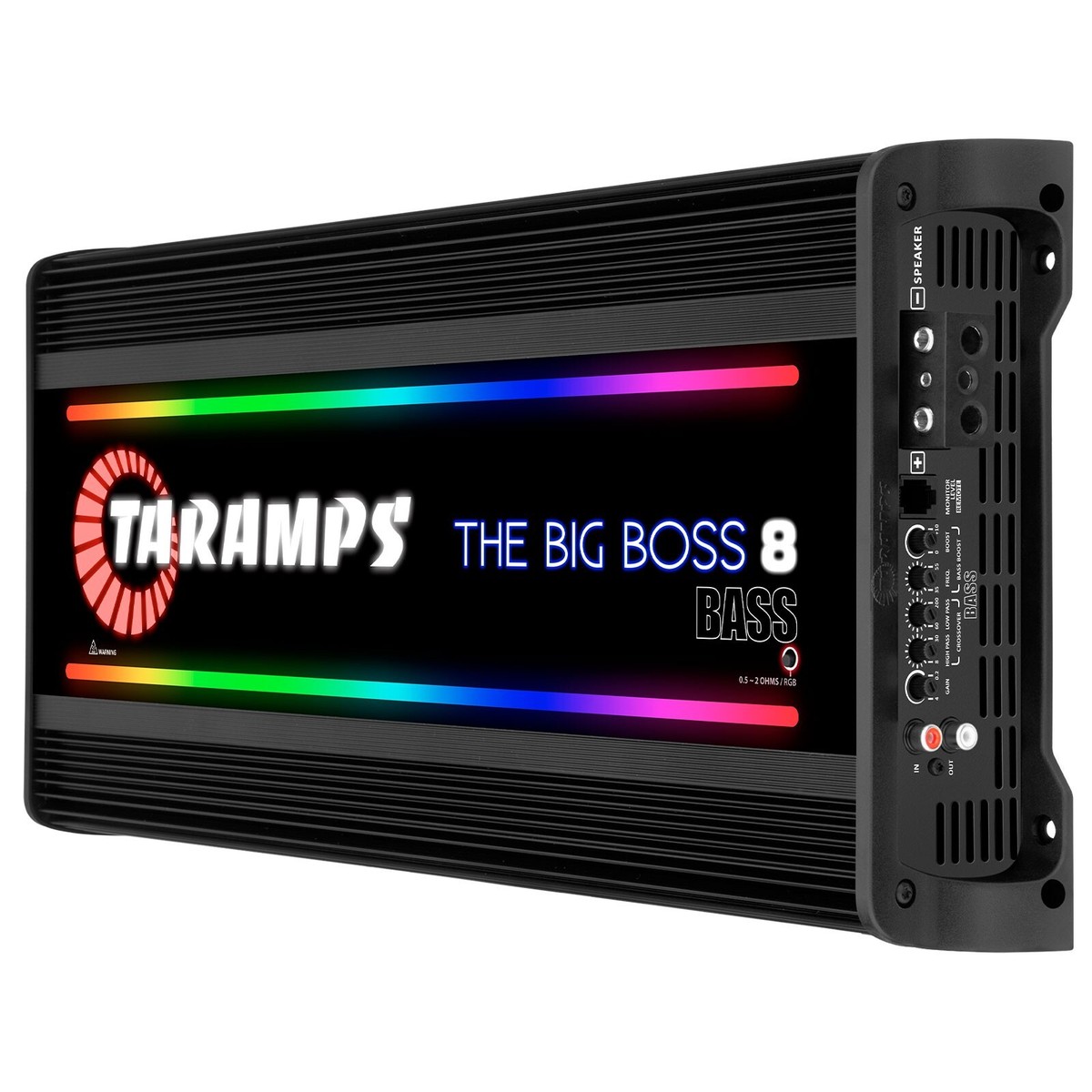 Taramps The Big Boss 8 Bass Black Amplifier 0.5~2 Ohms 8000W RMS