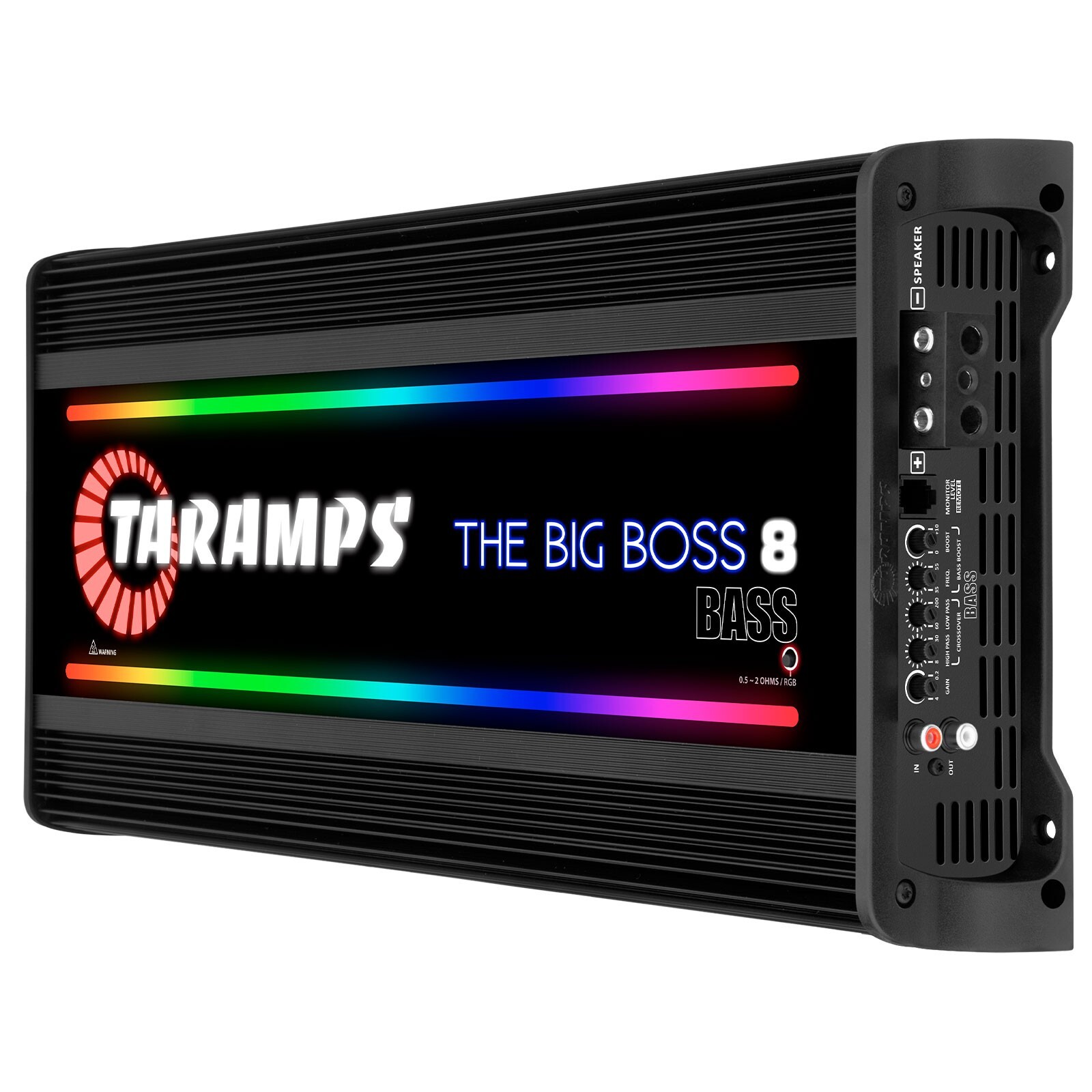Taramps The Big Boss 8 Bass Black Amplifier 0.5~2 Ohms 8000W RMS