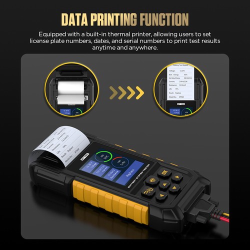 Auto Lead-acid & Lithium Battery Tester 0-80V Battery Internal Resistance Tester - Picture 12 of 18