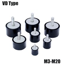 M3-M20 Male Female Anti Vibration Rubber Mount Car Bobbin Isolator Damper VD Typ