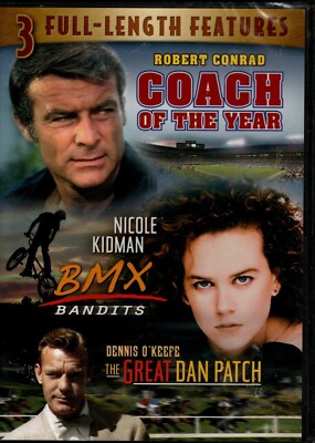 Coach of the Year, BMX Bandits, The Great Dan Patch (DVD, 2009, Triple Feature)