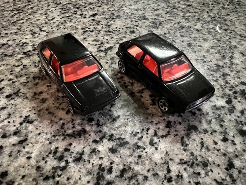 Lot of 2 Hot Wheels VW Golf “Fahrvergnügen” TAMPO and NO TAMPO VARIATIONS #474 - Picture 2 of 5