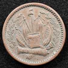 United States Hard Times Civil War Token 1863, Token, Coin, Inv#E393