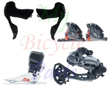 Shimano GRX Di2 2x12 Disc Brake ST-RX825 BR-RX820 FD-RD-RX825 4pcs Kit READ