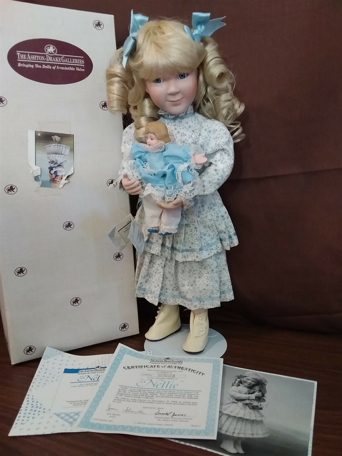 little house on the prairie porcelain dolls