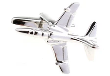 Plane Cufflinks Jet Pilot Flying Airplane Wedding Fancy Gift Box Free Ship USA