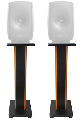 (2) Rockville 28'' 2-Tone Studio Monitor Speaker Stands For Genelec 8341 SAM