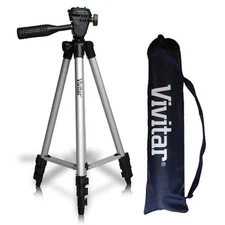  50" PROFESSIONAL VIVITAR TRIPOD FOR NIKON D5500 D7000 D7100 D7200 D500 D90 D80