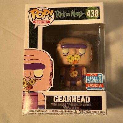 Funko Pop! Rick and Morty - Gearhead #438 NYCC Shared Exclusive! Vaulted