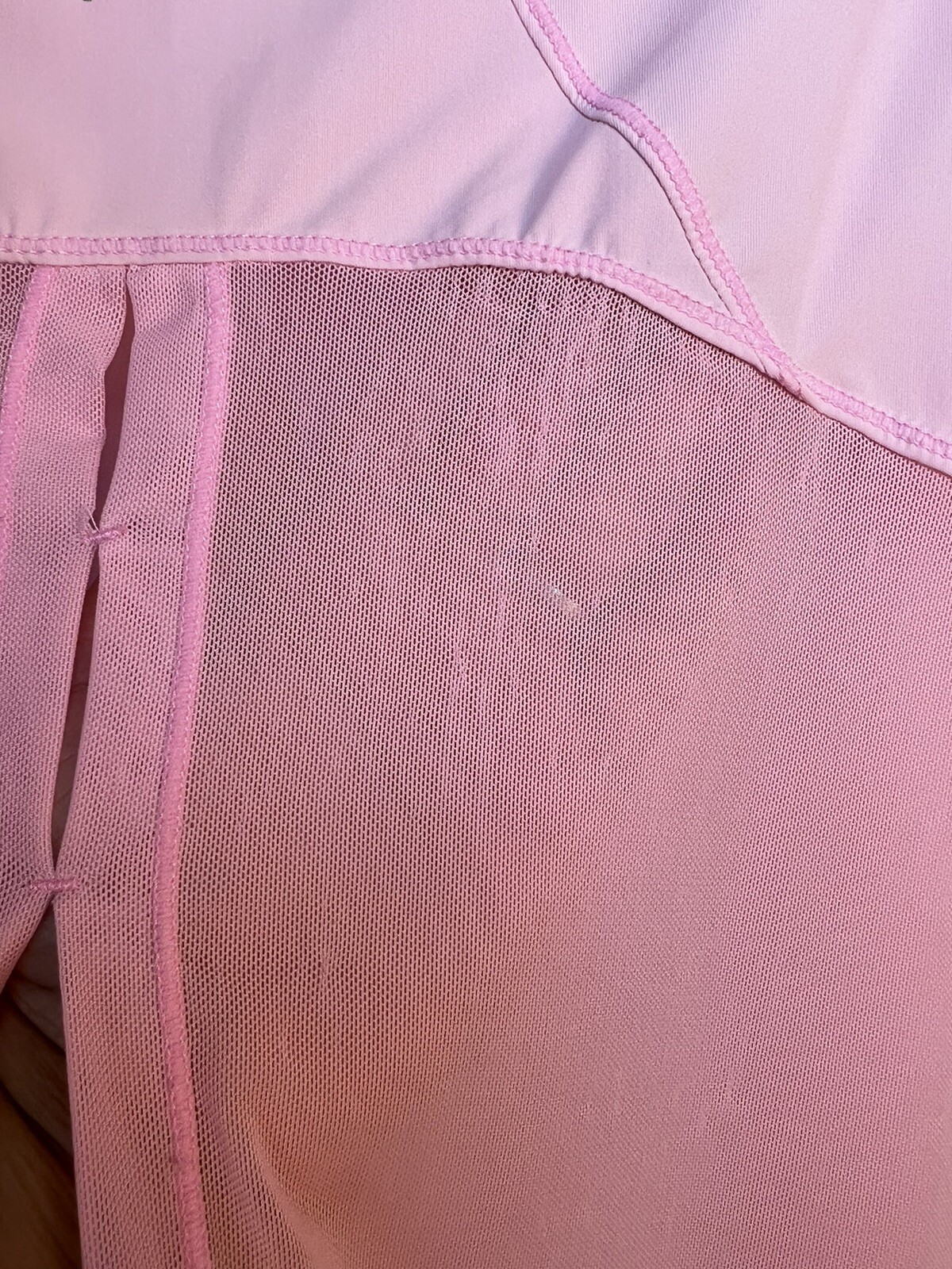 Zyia Women's Lightweight Panel Split Back Mesh T-… - image 3