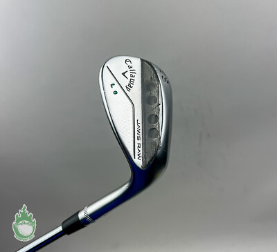RH Tour Issue Callaway Jaws Raw X Grind 60*-12 S400 Stiff Flex Steel Golf Club
