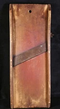 Antique Tucker & Dorsey Slaw Board Cabbage Slicer Coleslaw Or Kraut 6x15 7/8 VG
