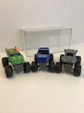 2015 Feld Motor Sports McDonalds Toy Monster Trucks Pull Back Lot Of 3