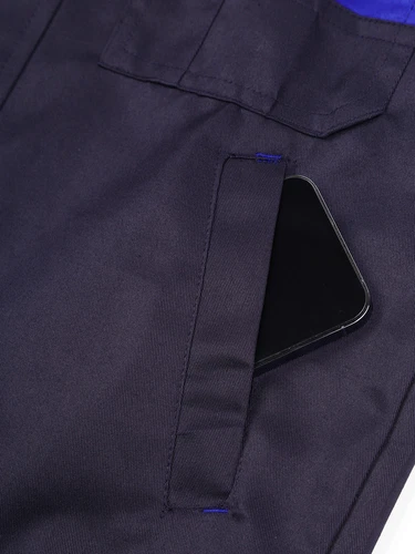 Women Men Long Sleeve Work Coat Pocket Shirts Workshop Mechanic Uniform Workwear - Bild 20 von 104