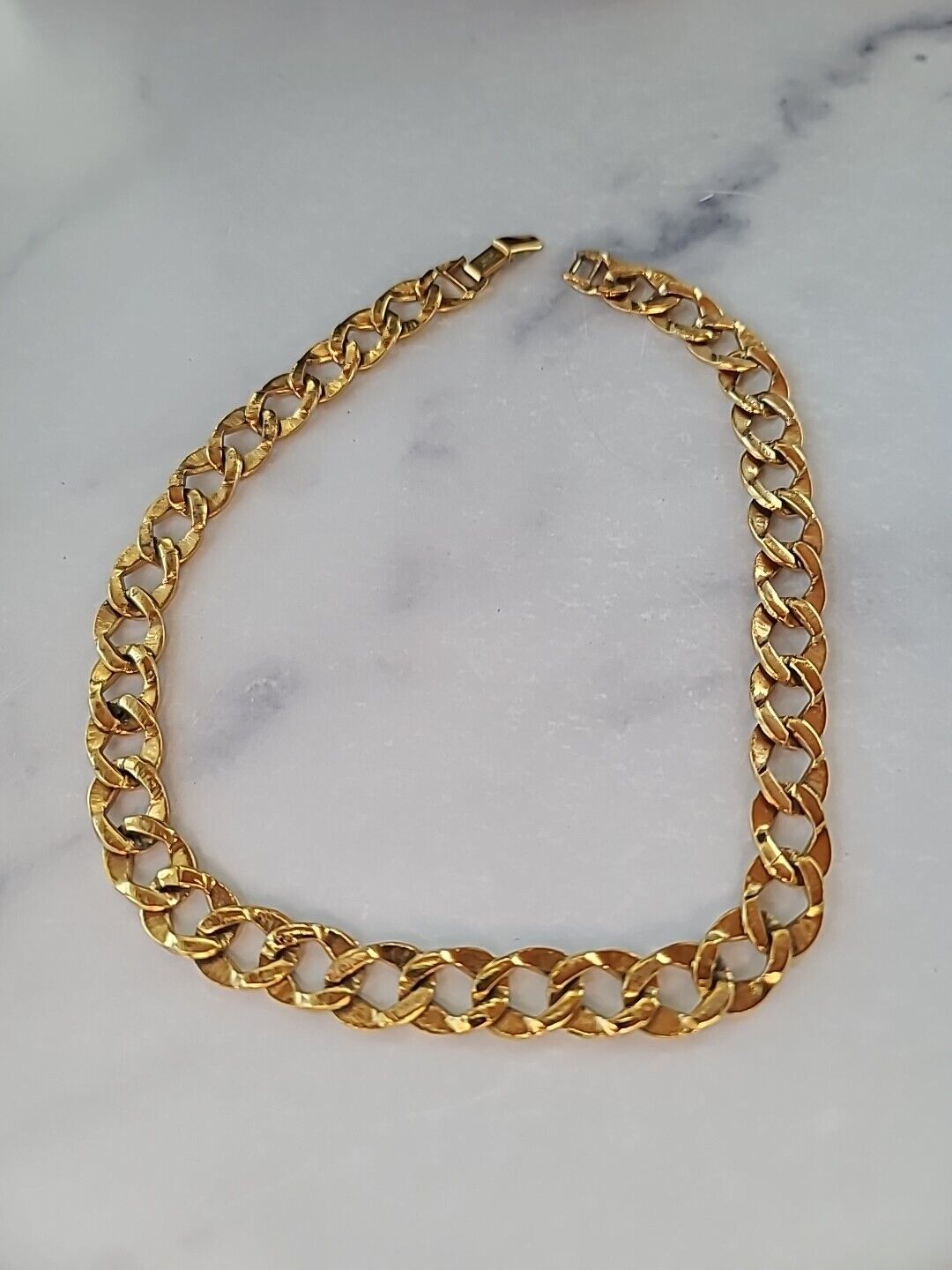 Vintage Napier Gold Chain Statement Necklace - image 6