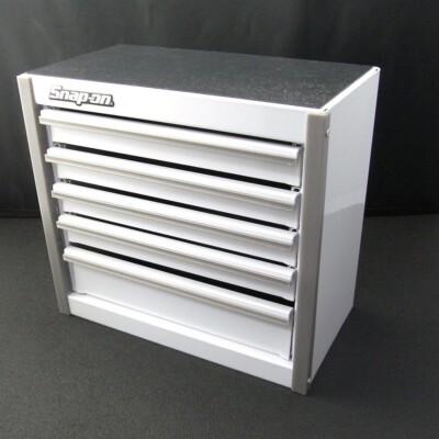 Snap-on Miniature Tool Box Micro Roll Cab Top Chest White Width