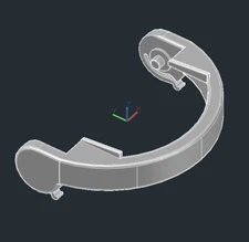 Hoover SteamVac Dual V Solution Supply Tank Handle, Replacement