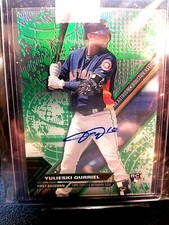 2017 YULIESKI GURRIEL TOPPS HIGH TEK AUTO ROOKIE #75/75 #HT-YG PRISTINE.