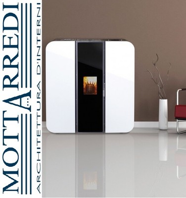 termostufa a pellet policombustibile Clementi spring 18 kw | eBay
