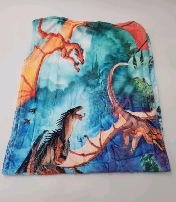 Wings of Fire Dragon Blanket Ultra Soft Fleece All Seasons Soft Warm 50 x 40"